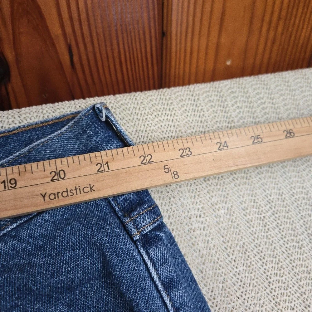 L.L. Bean Jeans Mens 44x32 Blue Medium‎ Wash Relaxed Fit Straight Denim Pants
